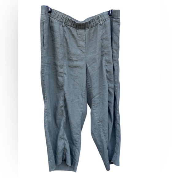 J.Jill Relaxed Linen Pants Size 1x– Comfortable & Classic Summer Warm Weather - Picture 1 of 8